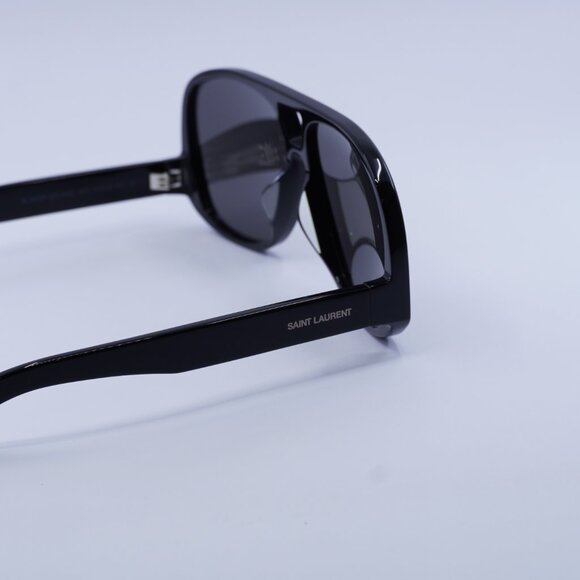 🕶️ New Saint Laurent SL652/F SOLACE 001 Sunglasses - Black Frame, Black Lenses - Picture 9 of 12